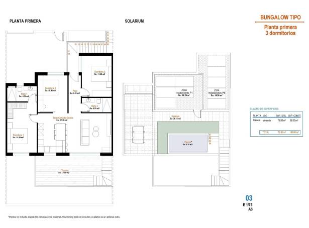 For sale - Top Floor Bungalow - Mazarron - Condado De Alhama Golf Resort