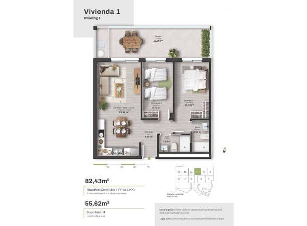 For sale - Apartment - Mojacar 