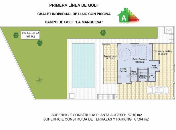 For sale - Detached Villa - Guardamar & Vega Baja - La Marquesa Golf