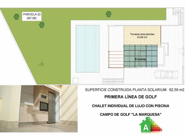For sale - Detached Villa - Guardamar & Vega Baja - La Marquesa Golf