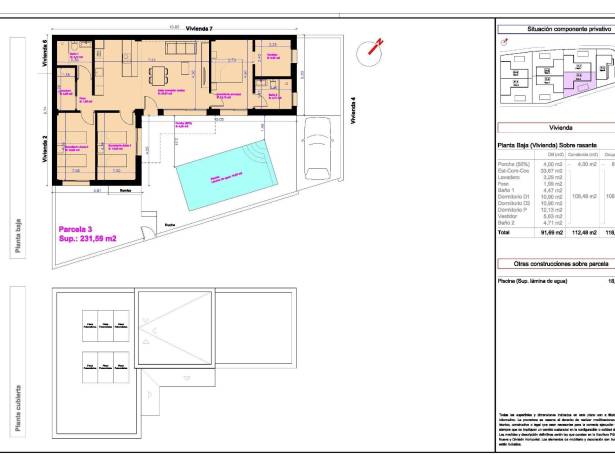 For sale - Semi Detached / Linked Villa - Guardamar & Vega Baja - Daya Nueva
