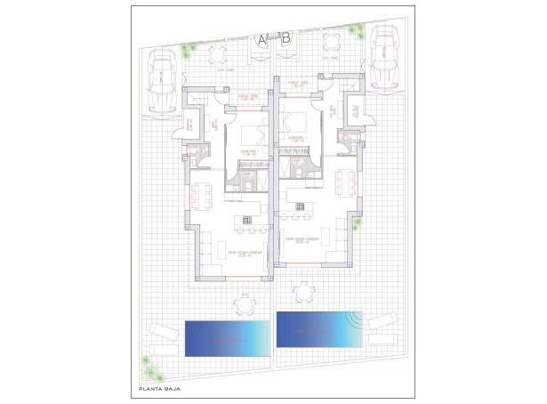 For sale - Semi Detached / Linked Villa - Guardamar & Vega Baja - Daya Nueva