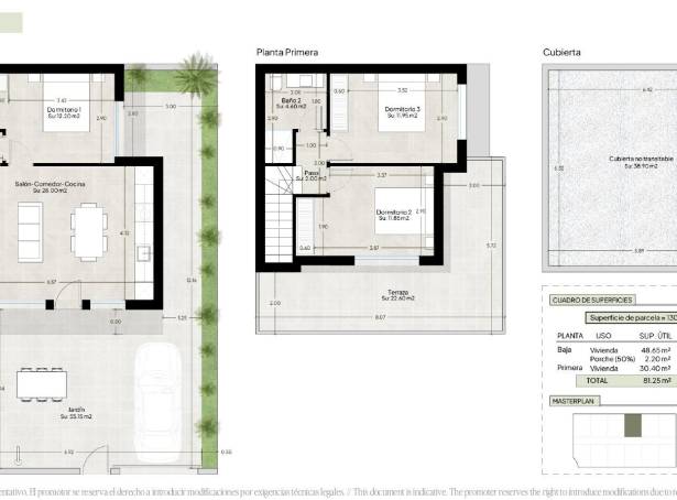 For sale - Semi Detached / Linked Villa - Mazarron - Condado De Alhama Golf Resort