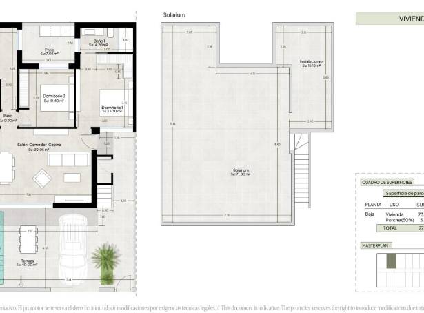 For sale - Semi Detached / Linked Villa - Mazarron - Condado De Alhama Golf Resort