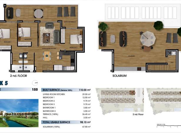 For sale - Penthouse - Los Alcazares - Serena Golf Resort