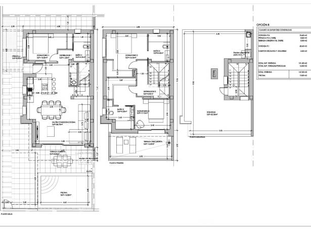 For sale - Semi Detached / Linked Villa - San Javier & San Pedro Del Pinatar - San Pedro Del Pinatar & Lo Pagan
