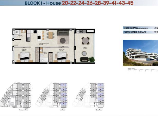 For sale - Apartment - Guardamar & Vega Baja - La Marina Pinet