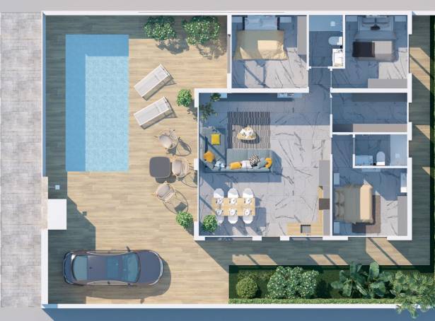 For sale - Detached Villa - Guardamar & Vega Baja - La Marquesa Golf