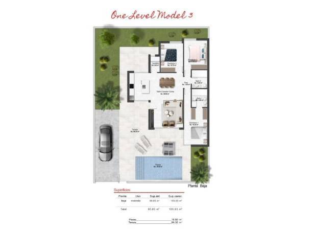 For sale - Detached Villa - Murcia  - Altaona Golf & Country Club