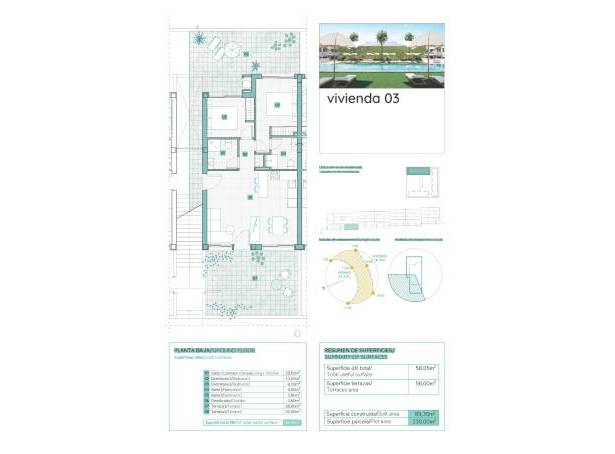 For sale - Ground Floor Bungalow - Torrevieja - Los Balcones