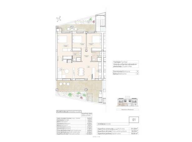For sale - Ground Floor Bungalow - Elche - Hondon De Las Nieves