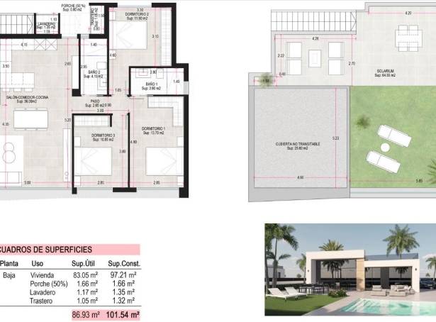 For sale - Detached Villa - Mazarron - Condado De Alhama Golf Resort