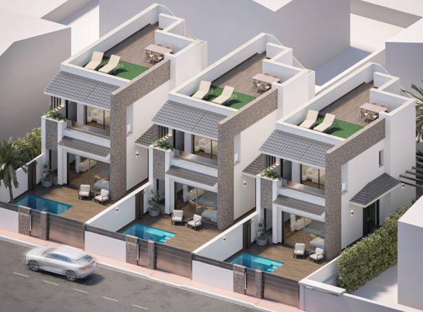 For sale - Detached Villa - San Javier & San Pedro Del Pinatar - San Pedro Del Pinatar & Lo Pagan