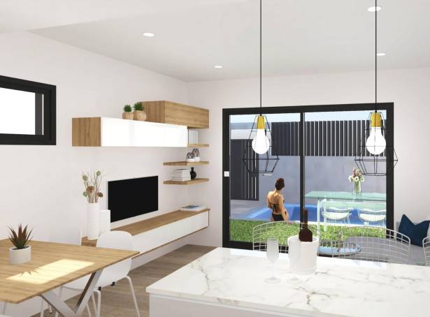 For sale - Semi Detached / Linked Villa - San Javier & San Pedro Del Pinatar - Santiago De La Ribera
