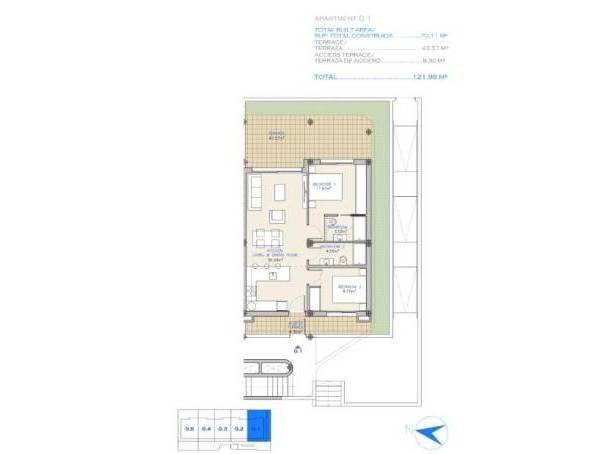 For sale - Apartment - Los Alcazares - Serena Golf Resort