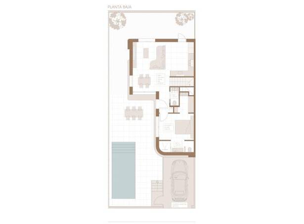 For sale - Semi Detached / Linked Villa - Guardamar & Vega Baja - Daya Nueva