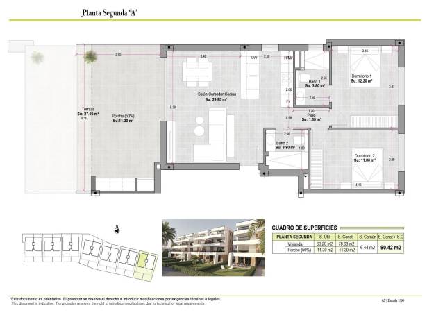 For sale - Apartment - Mazarron - Condado De Alhama Golf Resort