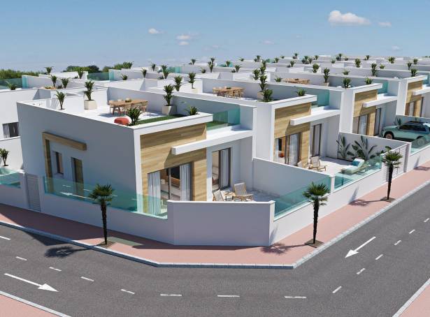 For sale - Semi Detached / Linked Villa - Torre Pacheco - El Jimenado 
