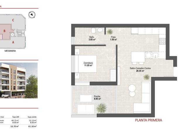 For sale - Apartment - San Javier & San Pedro Del Pinatar - San Pedro Del Pinatar & Lo Pagan