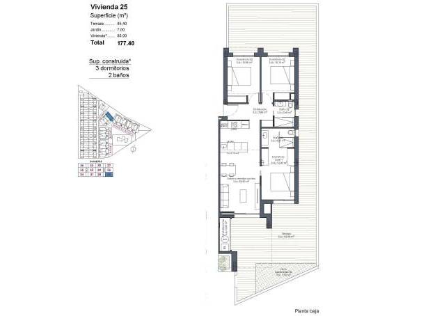 For sale - Apartment - Los Alcazares - Serena Golf Resort