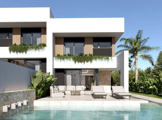 For sale - Semi Detached / Linked Villa - Orihuela Costa - Villamartin
