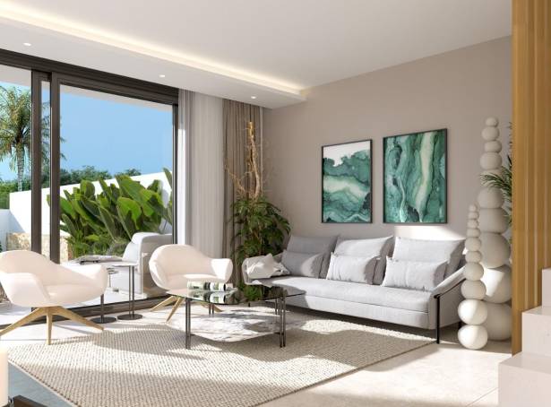 For sale - Semi Detached / Linked Villa - Orihuela Costa - Villamartin