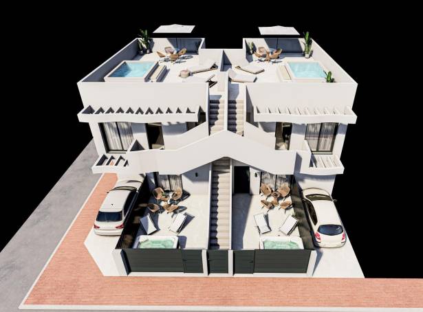 For sale - Top Floor Bungalow - San Javier & San Pedro Del Pinatar - San Pedro Del Pinatar & Lo Pagan