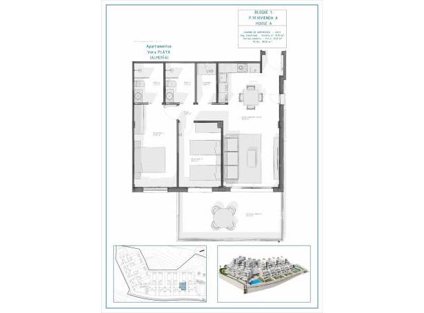 For sale - Apartment - Vera - Pueblo Salinas