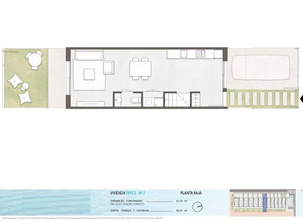 For sale - Semi Detached / Linked Villa - Pilar De La Horadada - Pilar De La Horadada 
