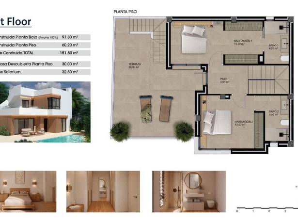 For sale - Detached Villa - Guardamar & Vega Baja - Vistabella Golf
