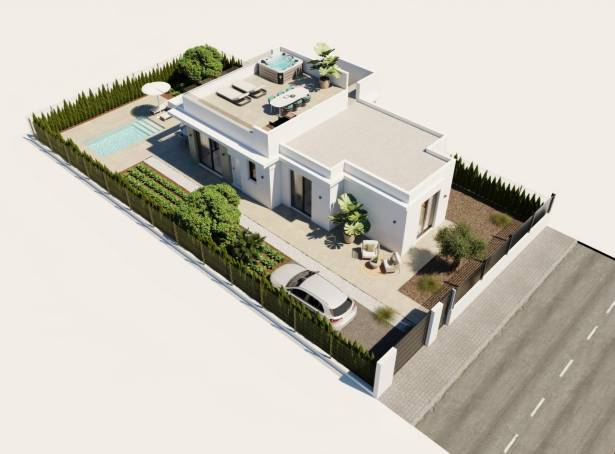 For sale - Detached Villa - Fuente Alamo - Hacienda Del Álamo Golf