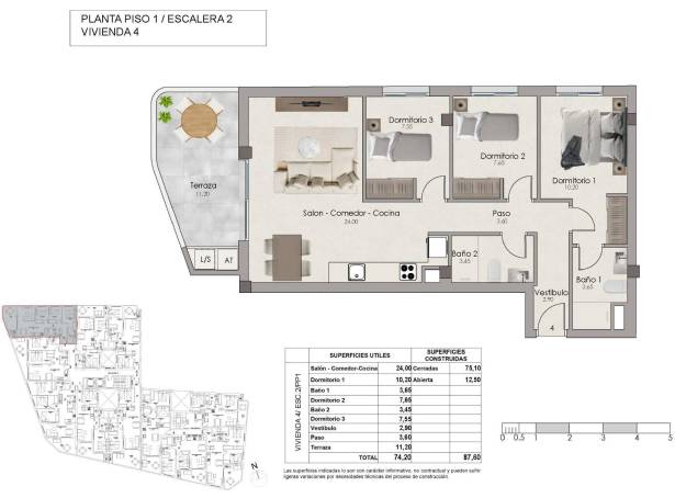 For sale - Apartment - Santa Pola - Eroski