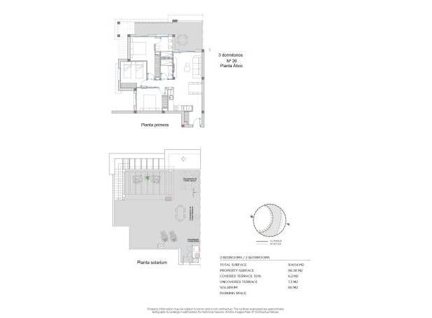 For sale - Top Floor Bungalow - Guardamar & Vega Baja - Quesada & Dona Pepa