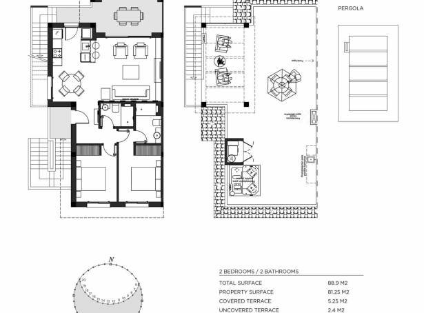 For sale - Top Floor Bungalow - Guardamar & Vega Baja - Quesada & Dona Pepa