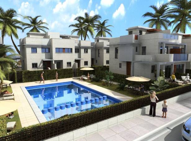 For sale - Semi Detached / Linked Villa - Mazarron - Puerto De Mazarron