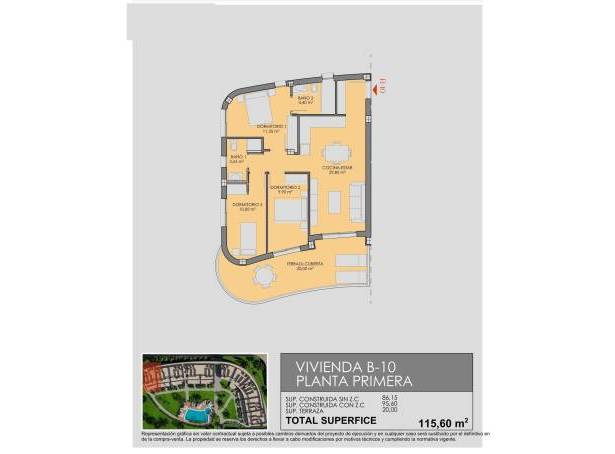 For sale - Apartment - Los Alcazares - Serena Golf Resort