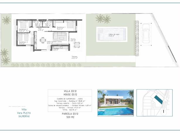 For sale - Detached Villa - Vera - Vera Playa