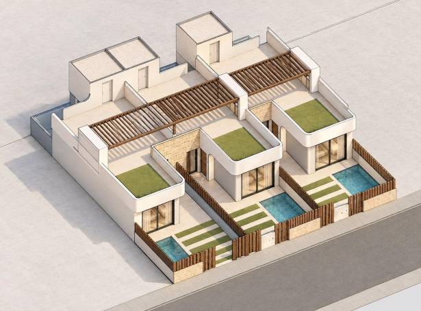 For sale - Semi Detached / Linked Villa - San Javier & San Pedro Del Pinatar - San Pedro Del Pinatar & Lo Pagan