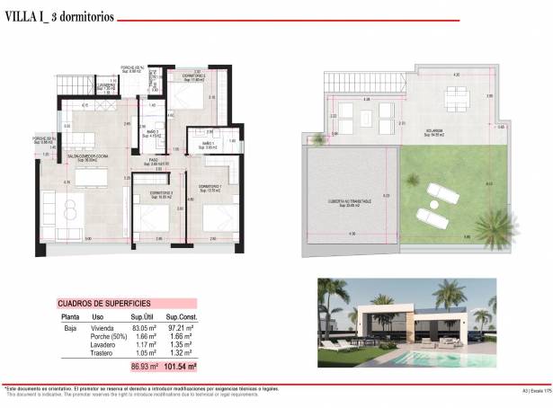 For sale - Detached Villa - Mazarron - Condado De Alhama Golf Resort