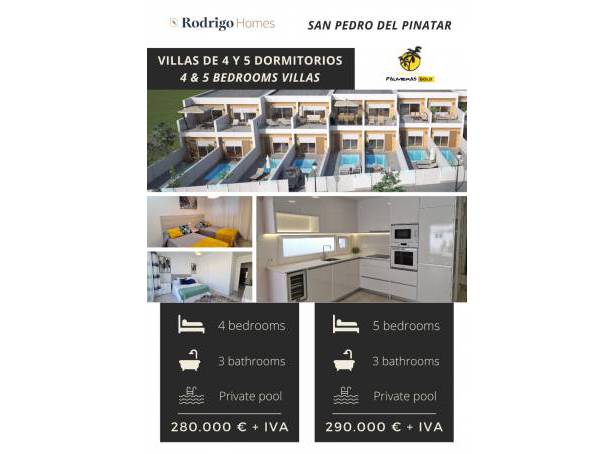 Sold - Semi Detached/Linked Villa - San Javier & San Pedro Del Pinatar - San Pedro Del Pinatar & Lo Pagan