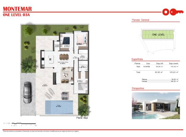 For sale - Detached Villa - Murcia  - Altaona Golf & Country Club