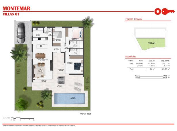 For sale - Detached Villa - Murcia  - Altaona Golf & Country Club