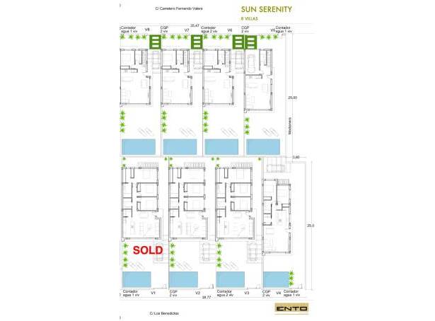 For sale - Detached Villa - Los Alcazares - Serena Golf Resort