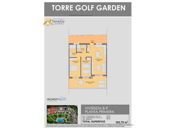 For sale - Apartment - Los Alcazares - Serena Golf Resort