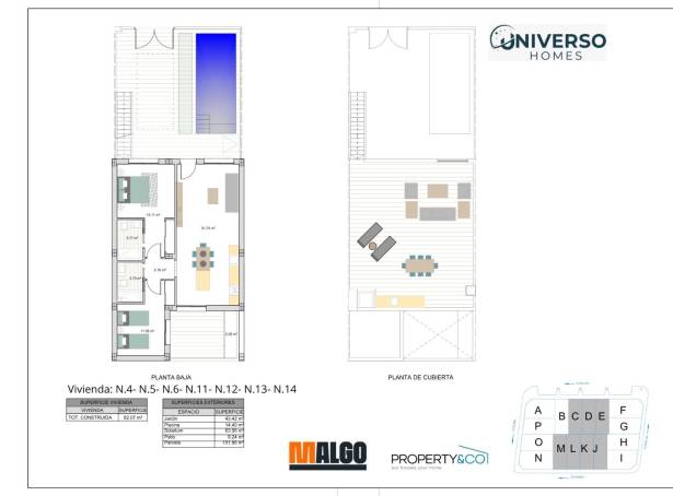 For sale - Semi Detached / Linked Villa - San Javier & San Pedro Del Pinatar - El Alba Resort